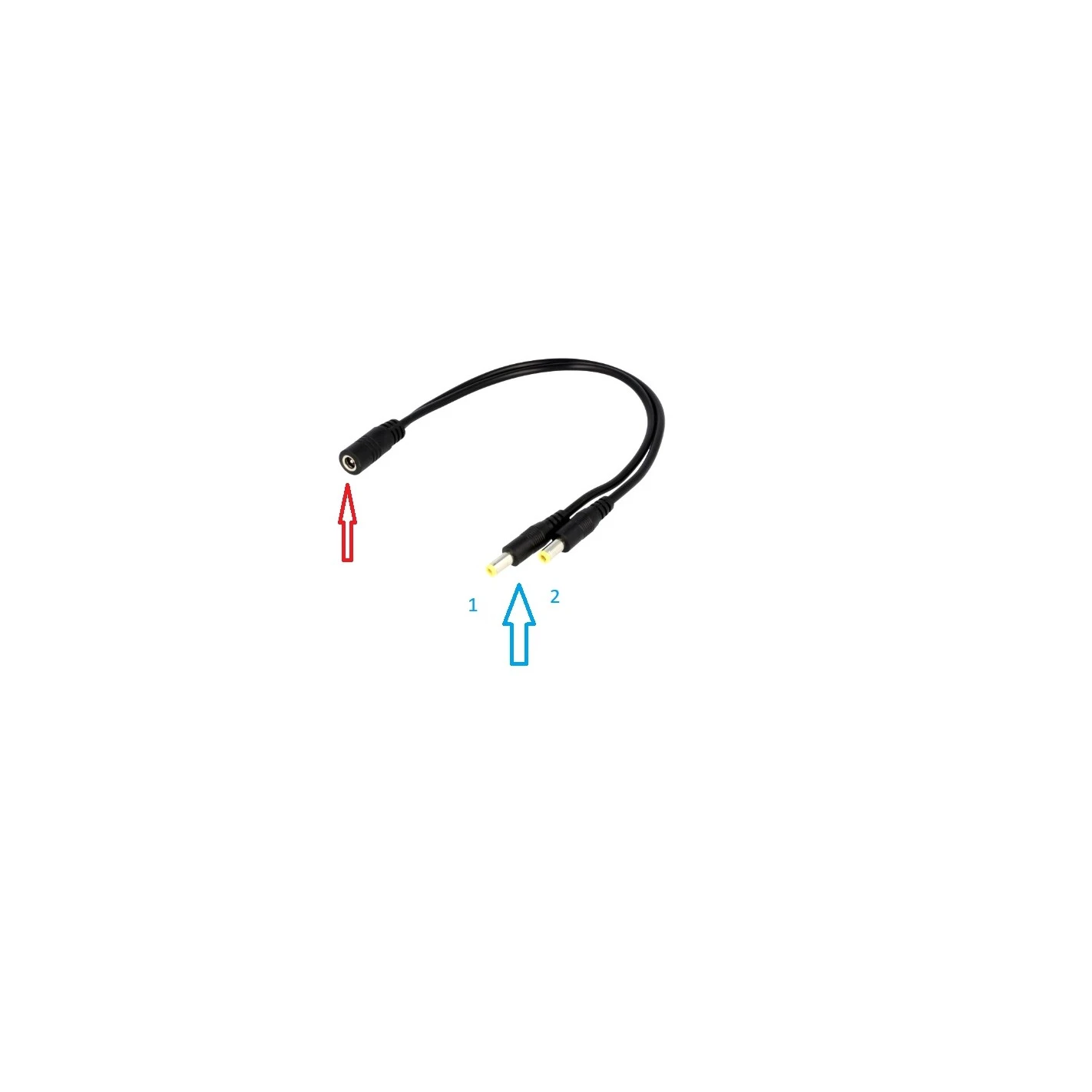 Cable De Alimentación Bidireccional 5.5/2.1mm Y 5.5/2.5mm Para Wave 150i 2 Cable De Alimentación Bidireccional 5.5/2.1mm Y 5.5/2.5mm Para Wave 150i - Imagen 2