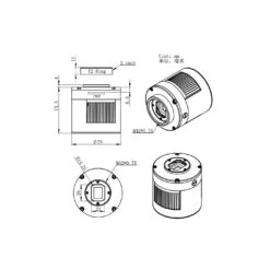 Cámara CCD ZWO ASI 294MC PRO Color Refrigerada -Celestron Tienda De Ventas camara ccd zwo asi 294mc pro color refrigerada 5