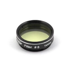 Filtro Kepler N° 8 Amarillo Claro Para Oculares De 1,25”