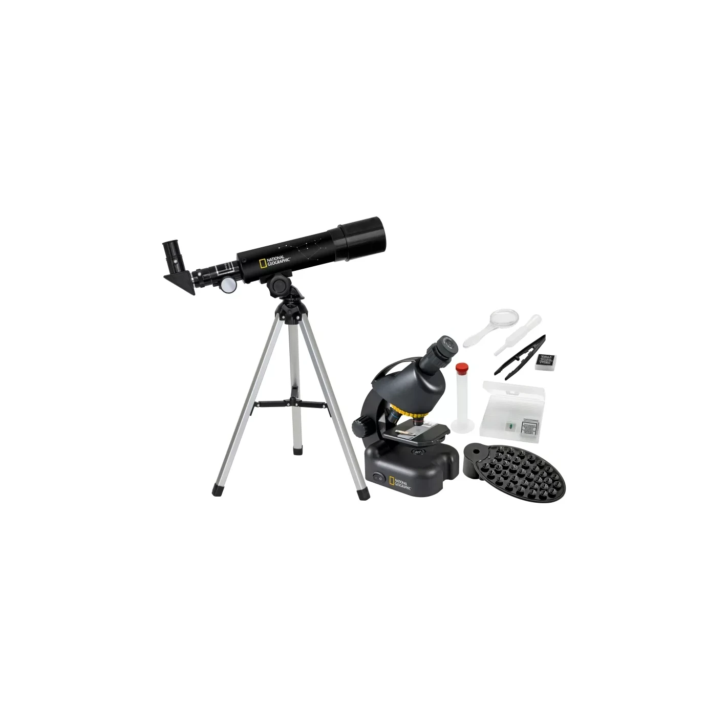 Kit Microscopio Telescopio National Geographic Con Maleta 9118200 1 Kit Microscopio Telescopio National Geographic Con Maleta 9118200