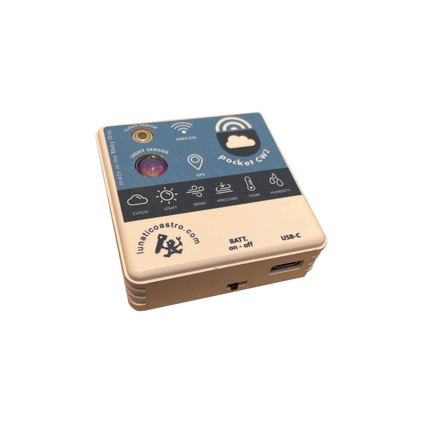 Pocket CloudWatcher Lunatico Astronomía PocketCW2 1 Pocket CloudWatcher Lunatico Astronomía PocketCW2