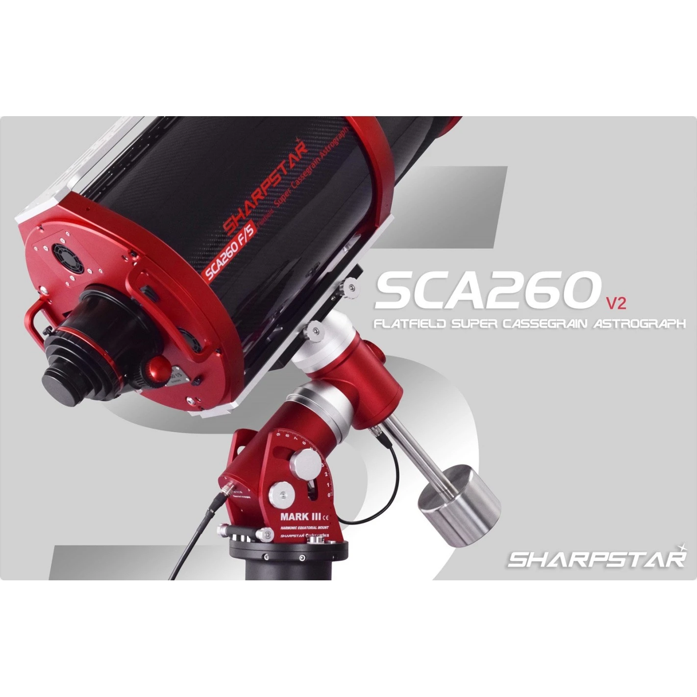 Telescopio Astrógrafo Asférico Sharpstar Cassegrain SCA260 F5 V2 6 Telescopio Astrógrafo Asférico Sharpstar Cassegrain SCA260 F5 V2 - Imagen 6