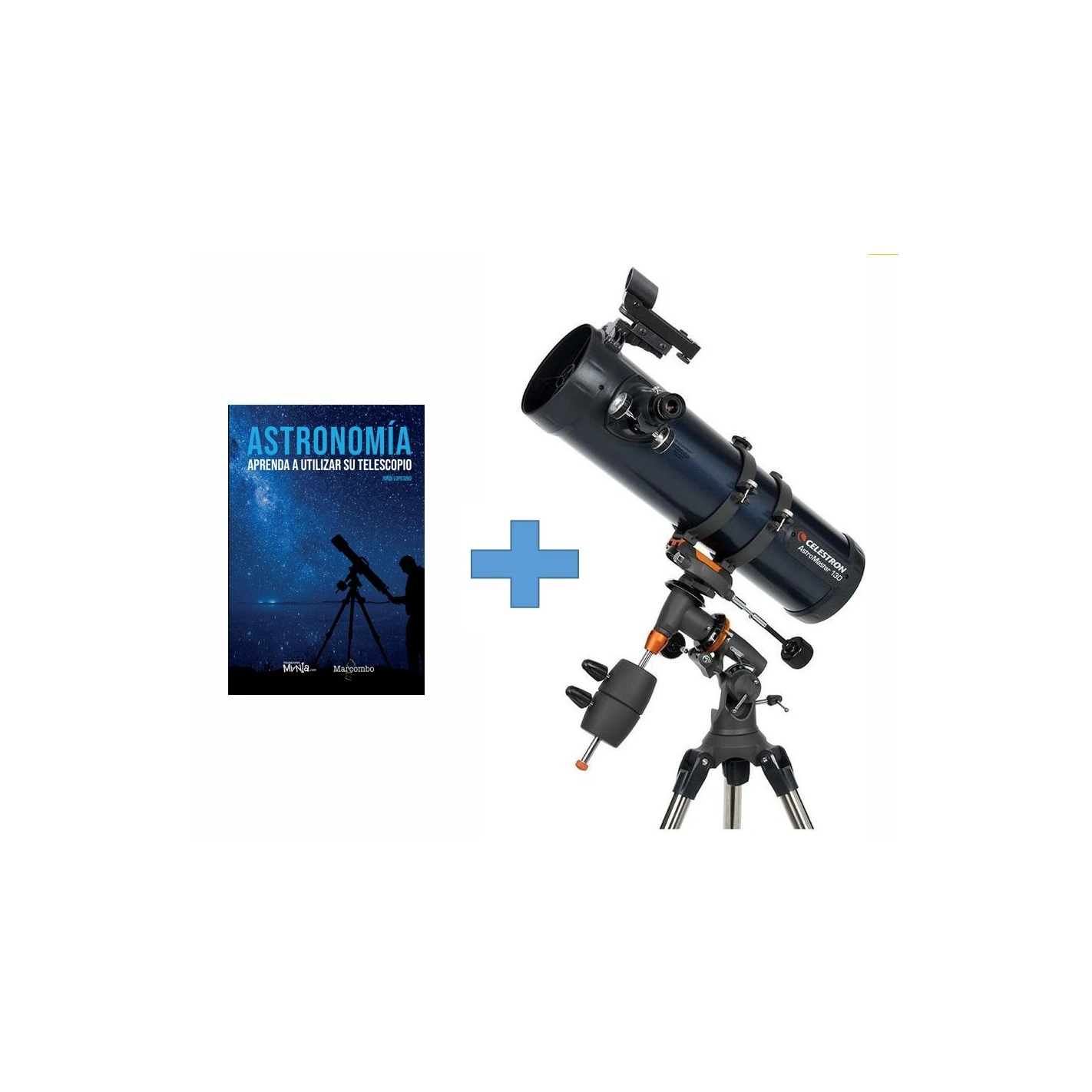 Telescopio Celestron AstroMaster 130 EQ Con Libro Para Aprender Uso Telescopio 1 Telescopio Celestron AstroMaster 130 EQ Con Libro Para Aprender Uso Telescopio