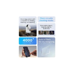 Telescopio/cámara Inteligente Todo En Uno Seestar S30 -Celestron Tienda De Ventas telescopio inteligente refractor apocromatico seestar s30 3